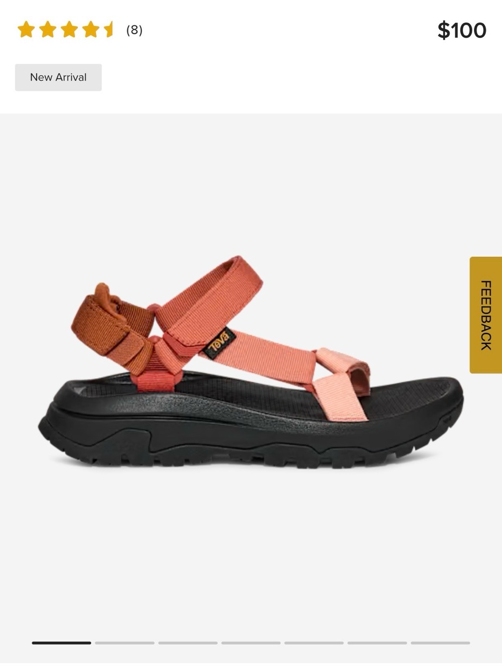 NWT Women's Hurricane XLT3 Sandal Size 9 - Sedona Multi - Picture 3 of 13